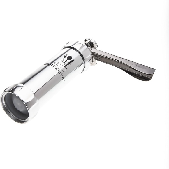 Cookie Press Kit Stainless Steel with 20 Discs and 4 Icing Tips - Picture 4 of 7